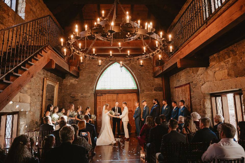 Moody Castle wedding