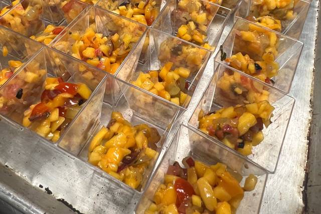 Corn chaat