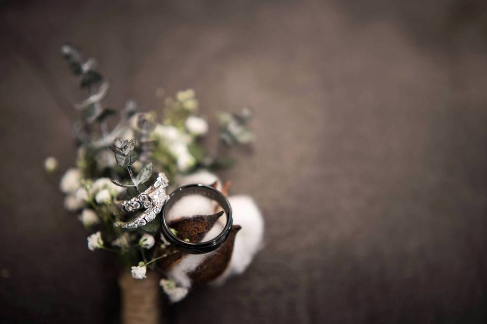 Groom's boutonniere