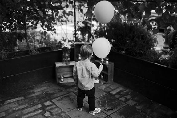 Kid at the wedding