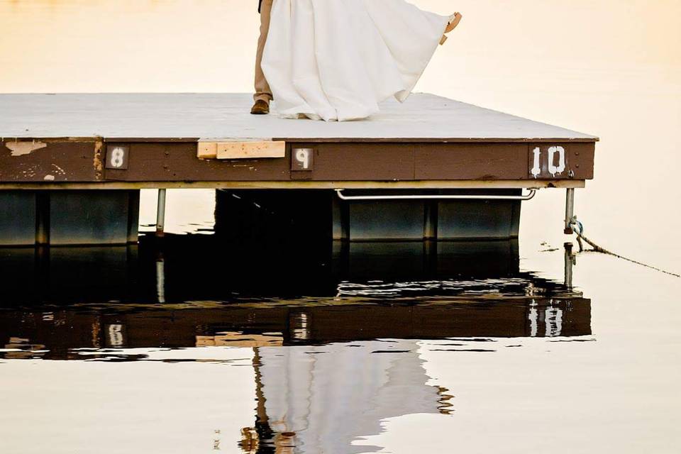 A lakeside Wedding