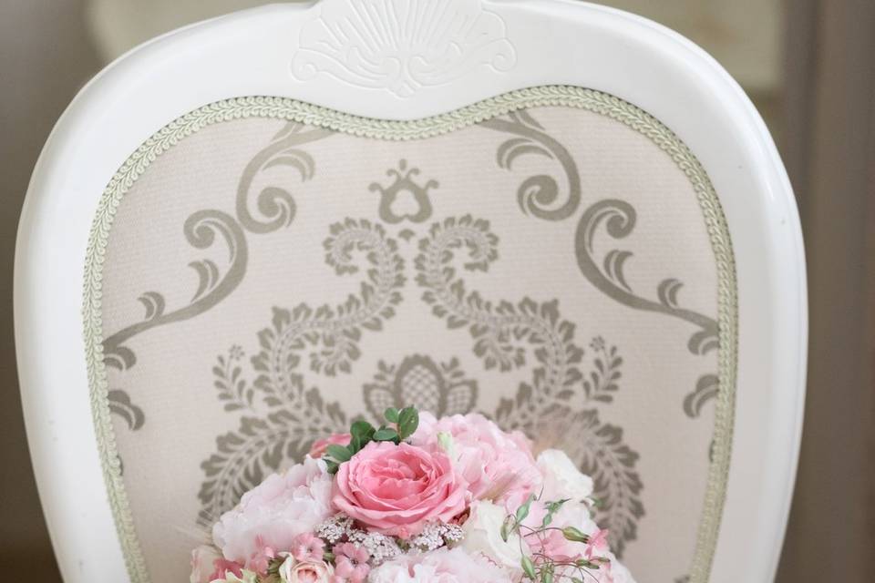 Wedding decoration idea chair