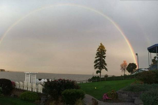 Full Rainbow over Oneida Lake