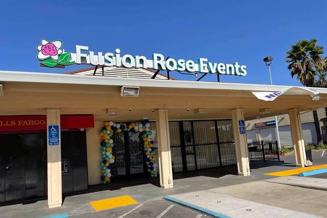 Front of the venue
