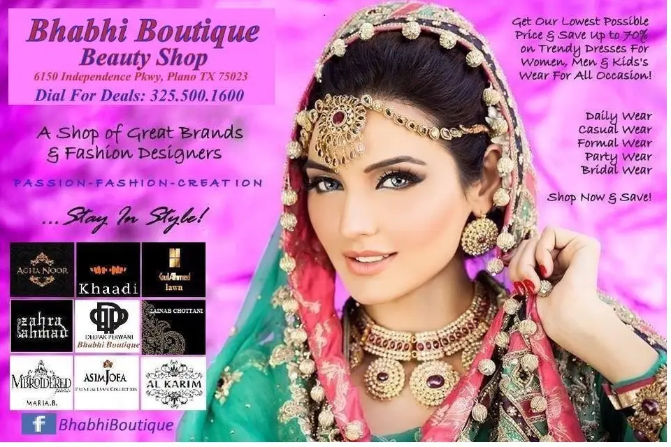 BHABHI BOUTIQUE AND BEAUTY SHOP Hair Makeup Plano TX