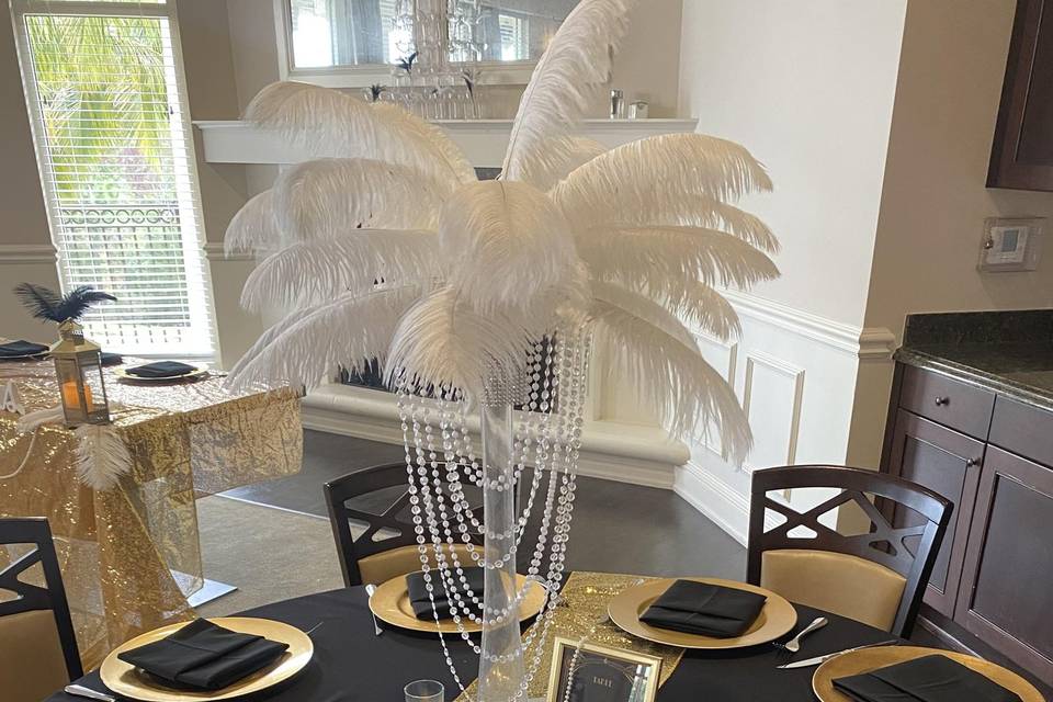 Great Gatsby Center Pieces
