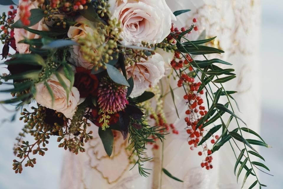 Willow and Moss Flowers