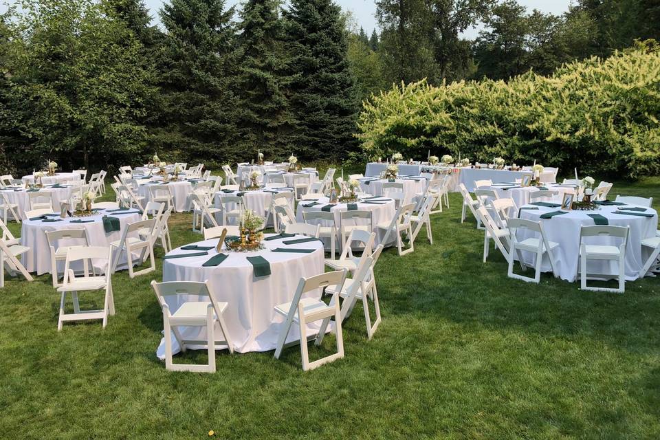 Scenic reception area