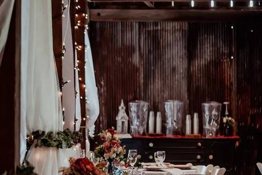 Drapes and lighting