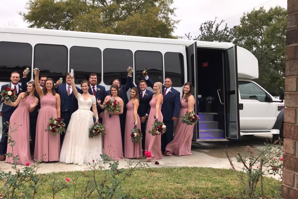 Houston party bus