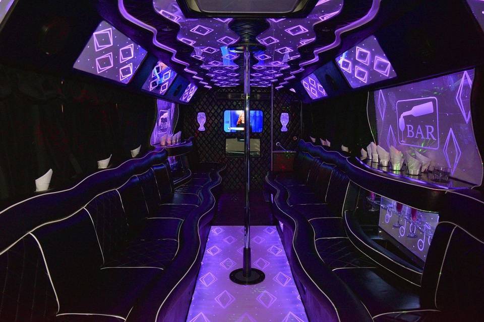 Party bus for 25-30 passengers