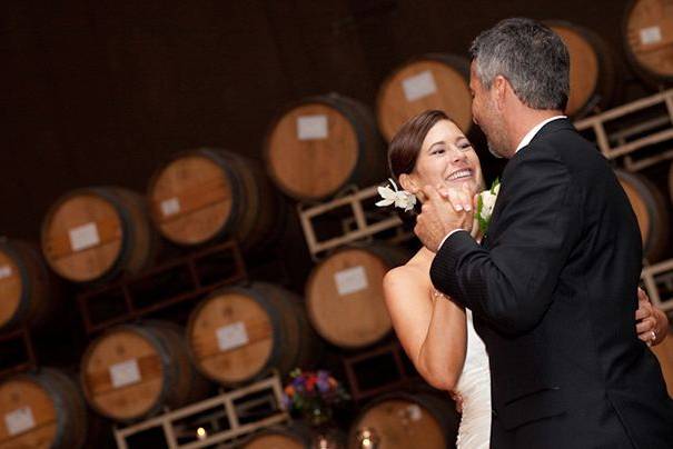 Father and daughter dance