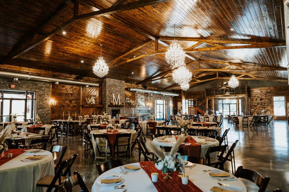 Terracotta wedding decorations