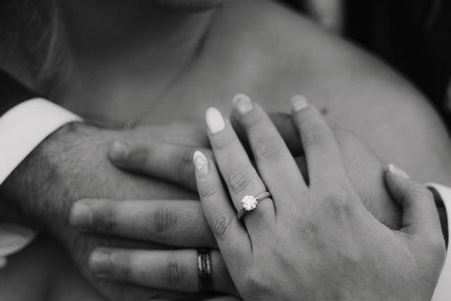 Close up of ring