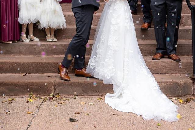 High five after ceremony