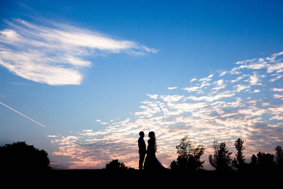 Sunset Silhouette by Lovely Day Photo