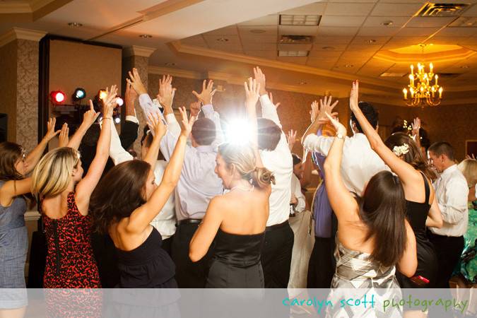 Dance floor area