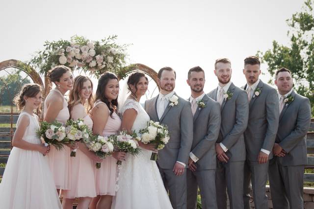 The wedding party