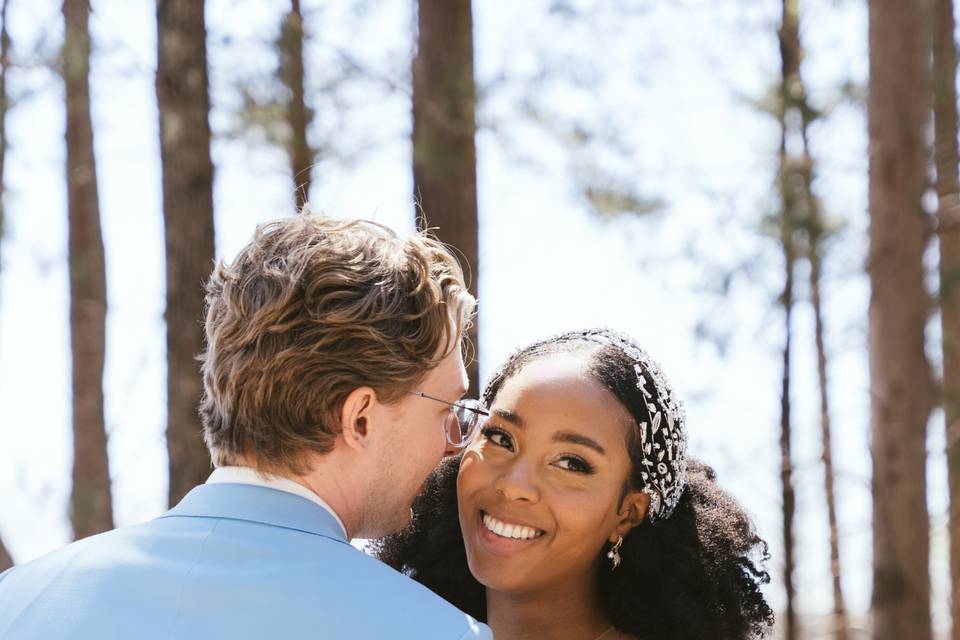 Bride and groom