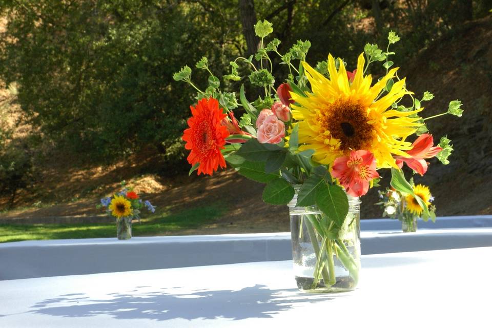 Floral centerpiece