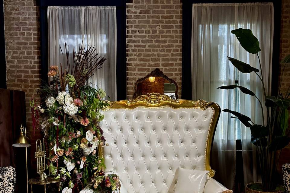Throne Floral Install/Styling