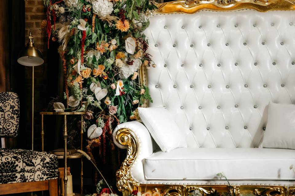 Throne Floral Install/Styling