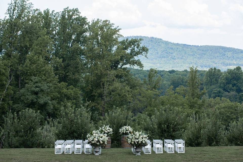 Blue ridge mountain views