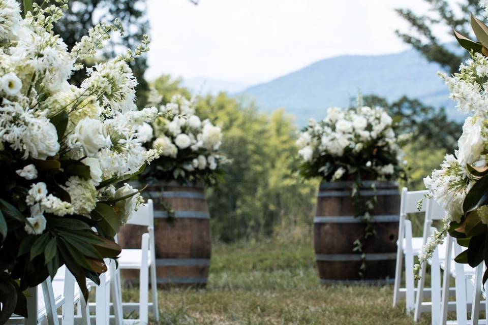 Outdoor ceremony