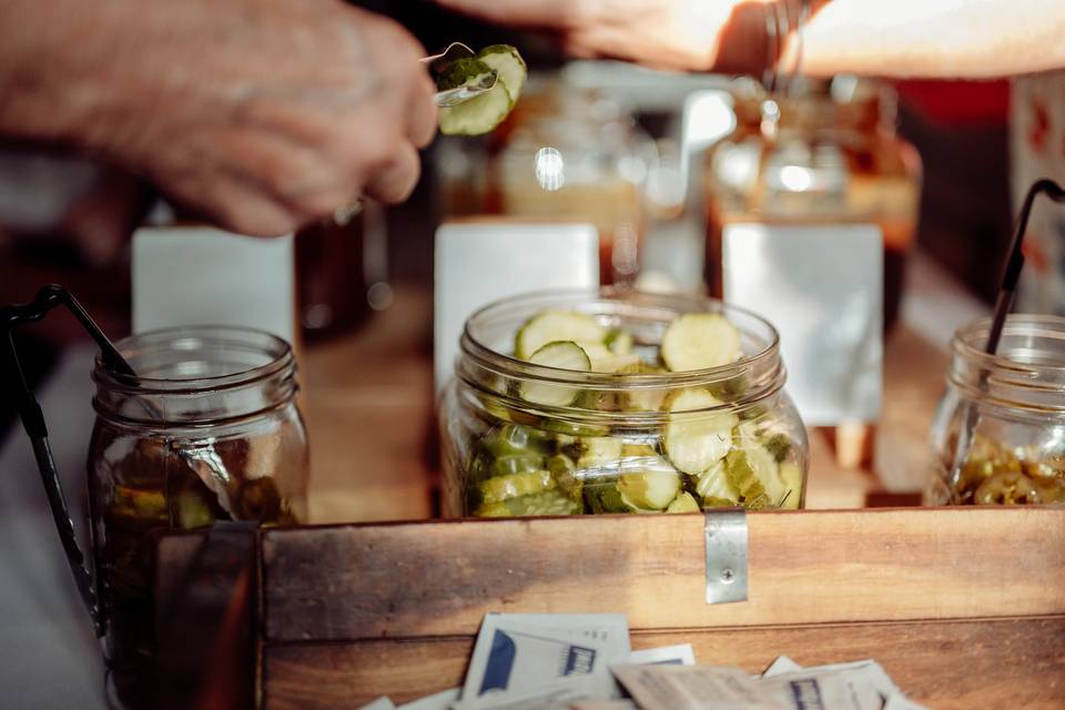 Pickles and Jalapenos