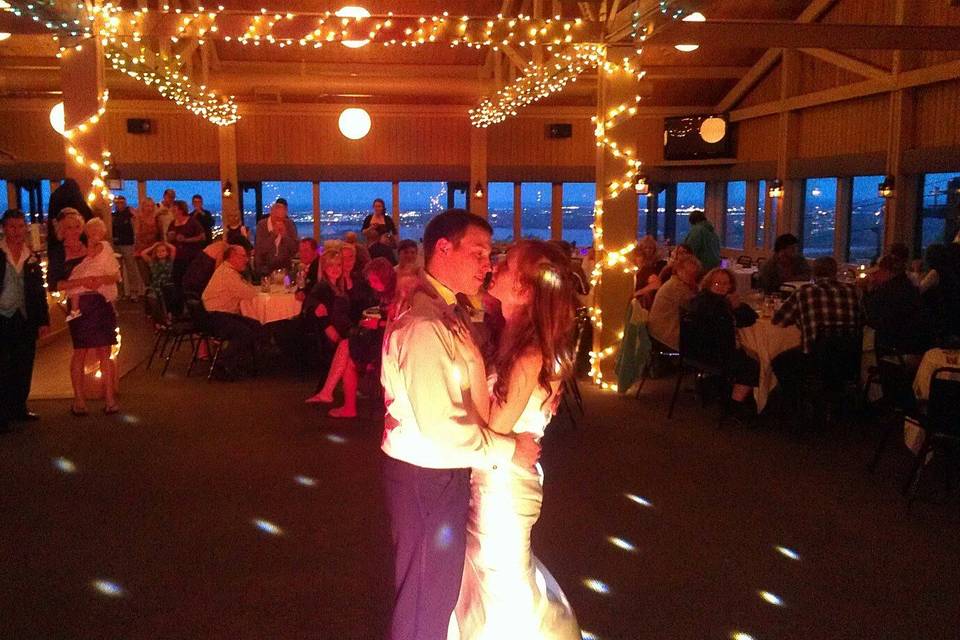 Couple dancing