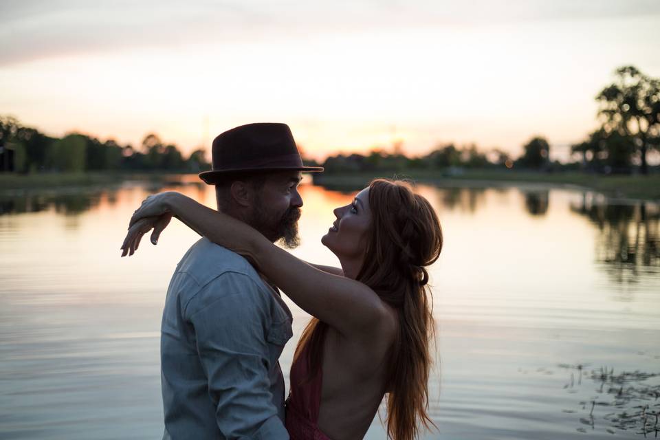 Lake engagement