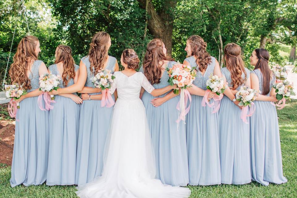 Pastel wedding colors