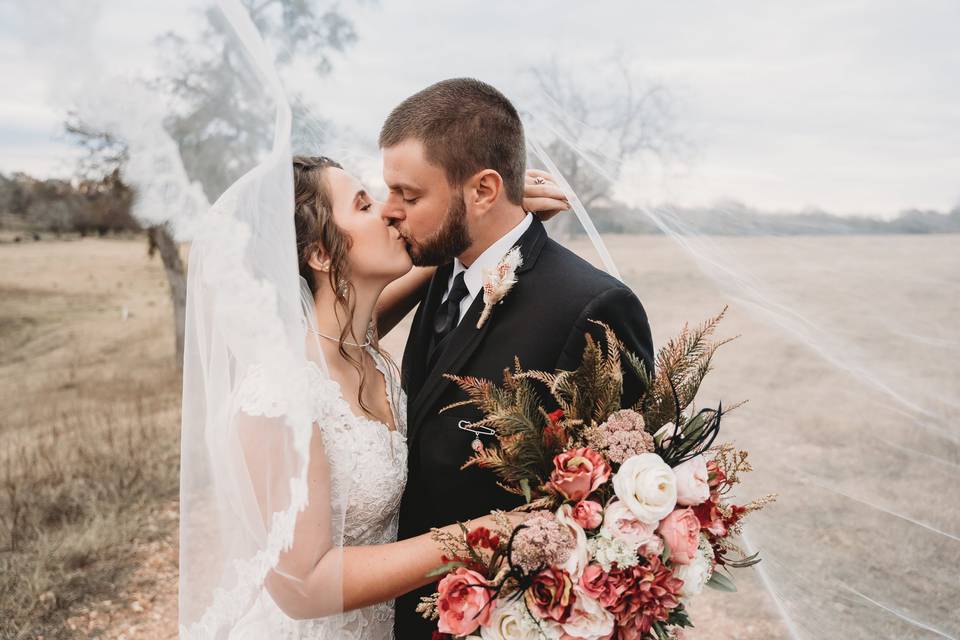 Hill country couple