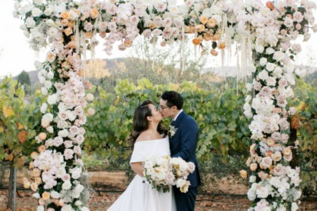 Stunning Arbor Arrangement