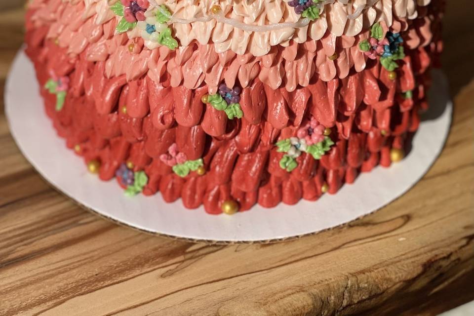 Princess Ombre Cake