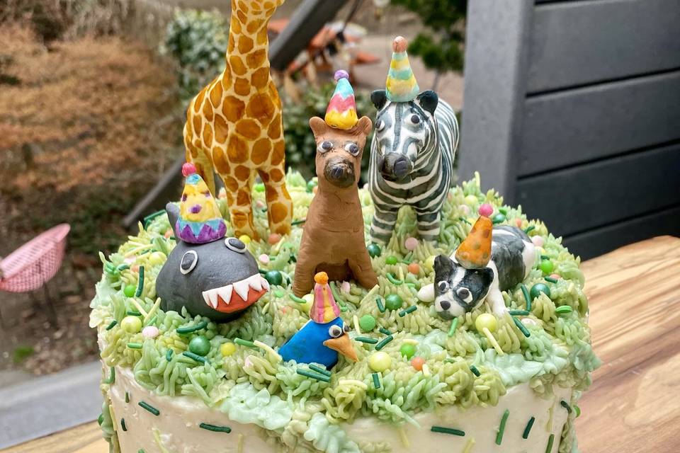 Animals in Party Hats