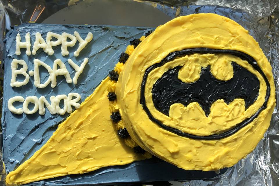 Gotham City Birthday Cake