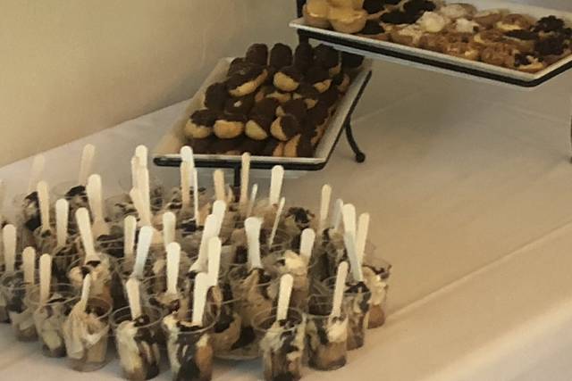 Assorted Mini Dessert Display