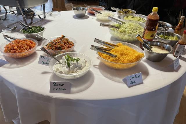Taco/Nacho Bar