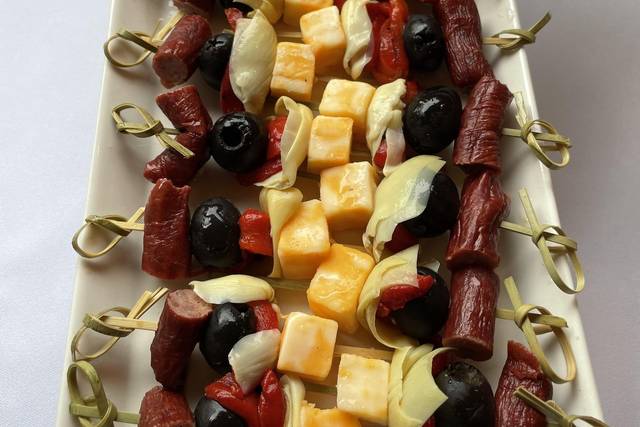 Vegetarian Antipasto Skewer