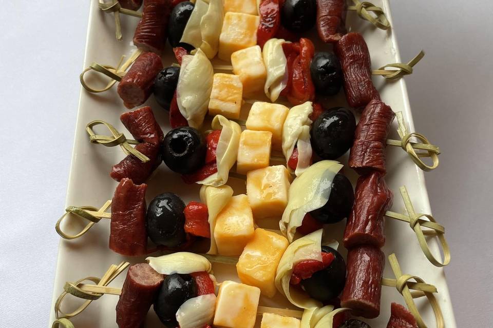 Vegetarian Antipasto Skewer