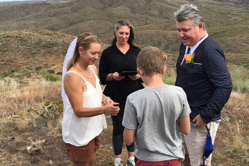 Grandson ring bearer