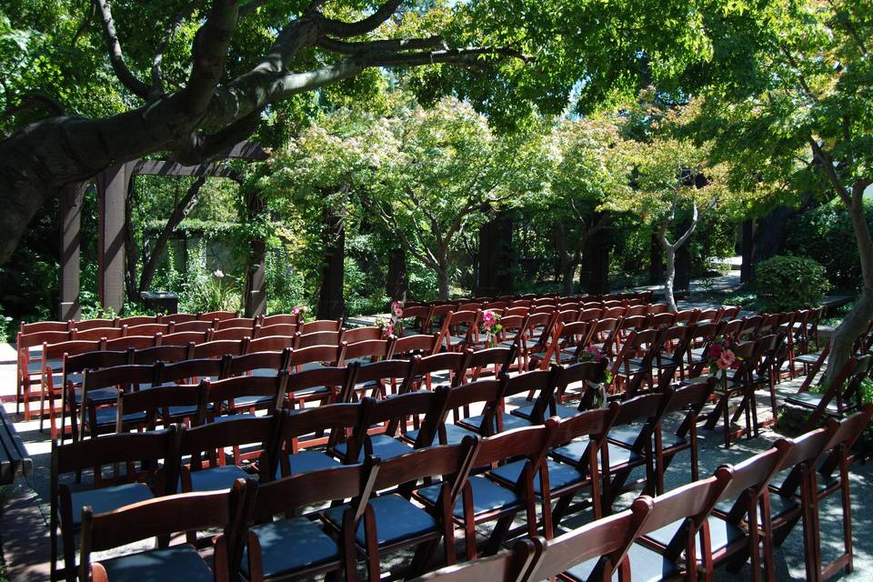 Patio Garden Ceremony Space