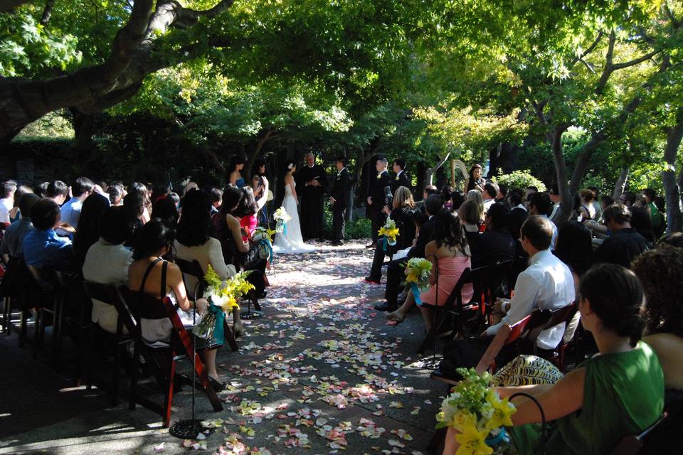 Patio Garden Ceremony Space