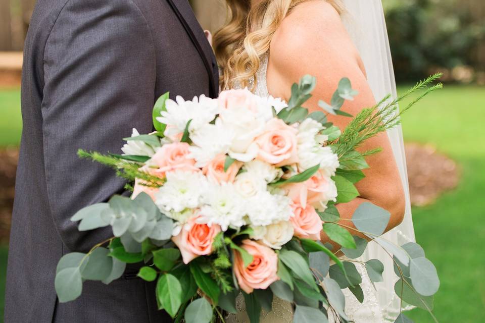 Bride and groom portraits