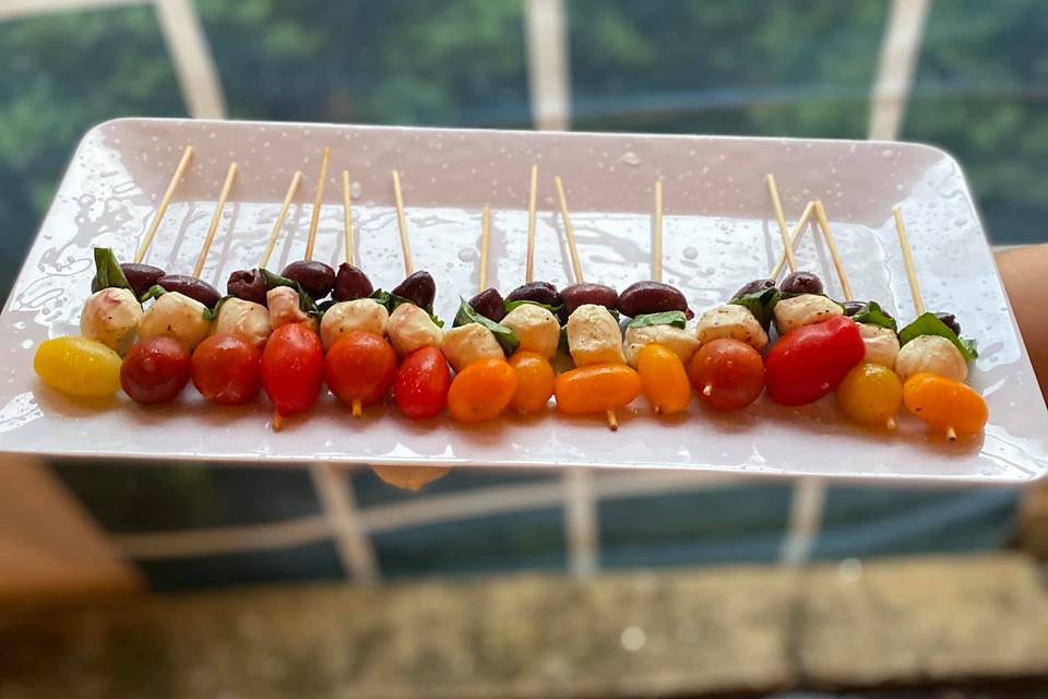 Caprese skewers