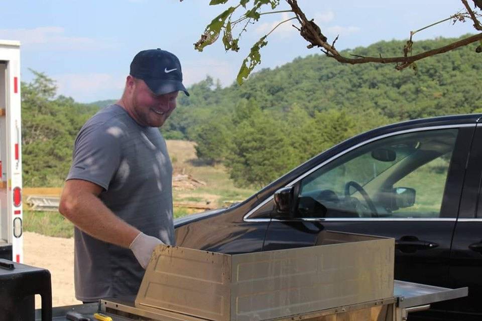 Grilling on site