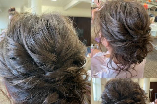 Bridal hair