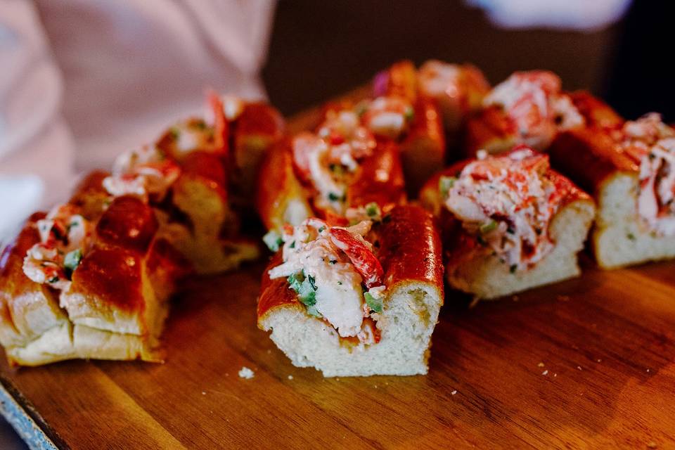 Lobster Rolls as Passed Apps