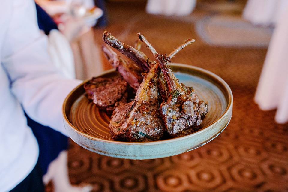 Lamb Chops as Passed Apps